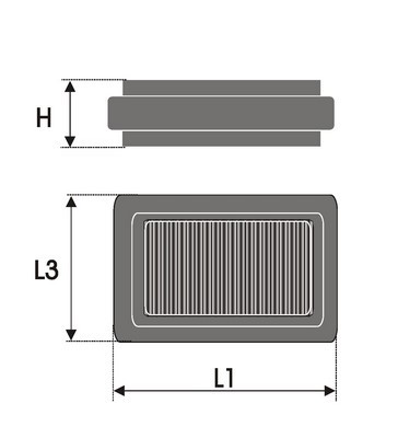 FILTRO SUSTITUCION GREEN P950299 PANEL - Imagen 4