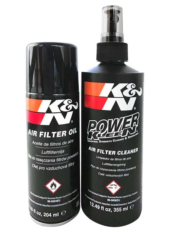KIT LIMPIEZA FILTRO KN AEROSOL ACEITE Y JABON