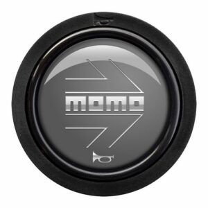 PULSADOR MOMO ARROW LOGO.POLIBOTINES MOMOANTHR.-CHR.2C R (DESCATALOGADO)