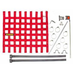 RED DE VENTANA  TAMAÑO I INCL. MONTAJE MATERIALES ADECUADOS ROJO SCHROTH