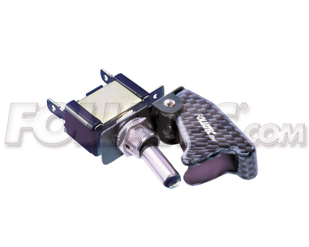 FOLIATEC CUBIERTA PARA INTERRUPTOR ON/OFF CARBON LOOK 1 PIEZA