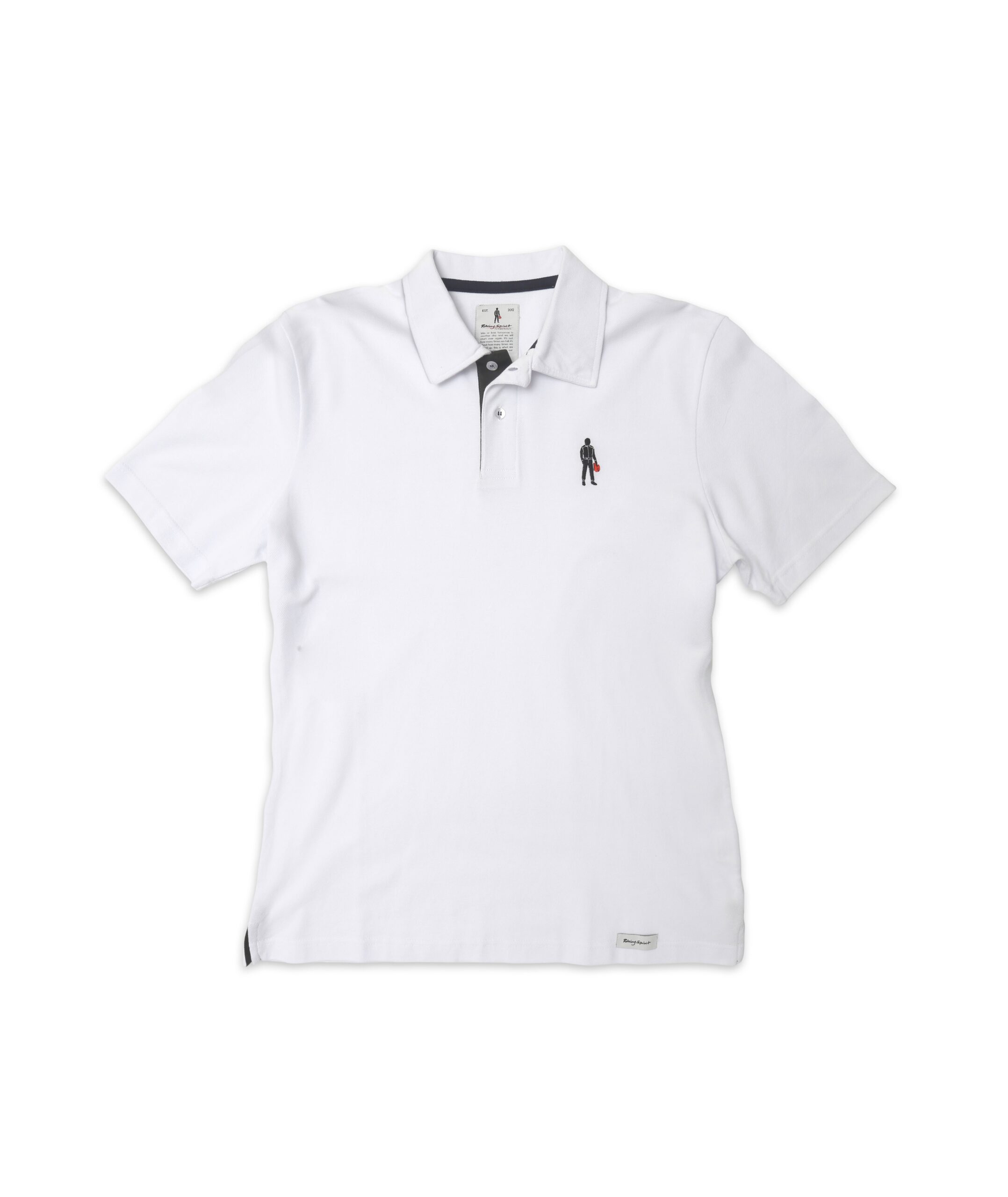 POLO MANGA CORTA BLANCA TALLA XL DRIVER ICON