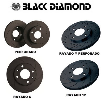 DISCOS BLACK DIAMOND RAYADO 12 KBD076G12 - Imagen 5