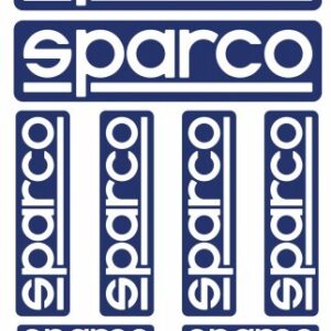 KIT DE 10 SPARCO PEGATINAS