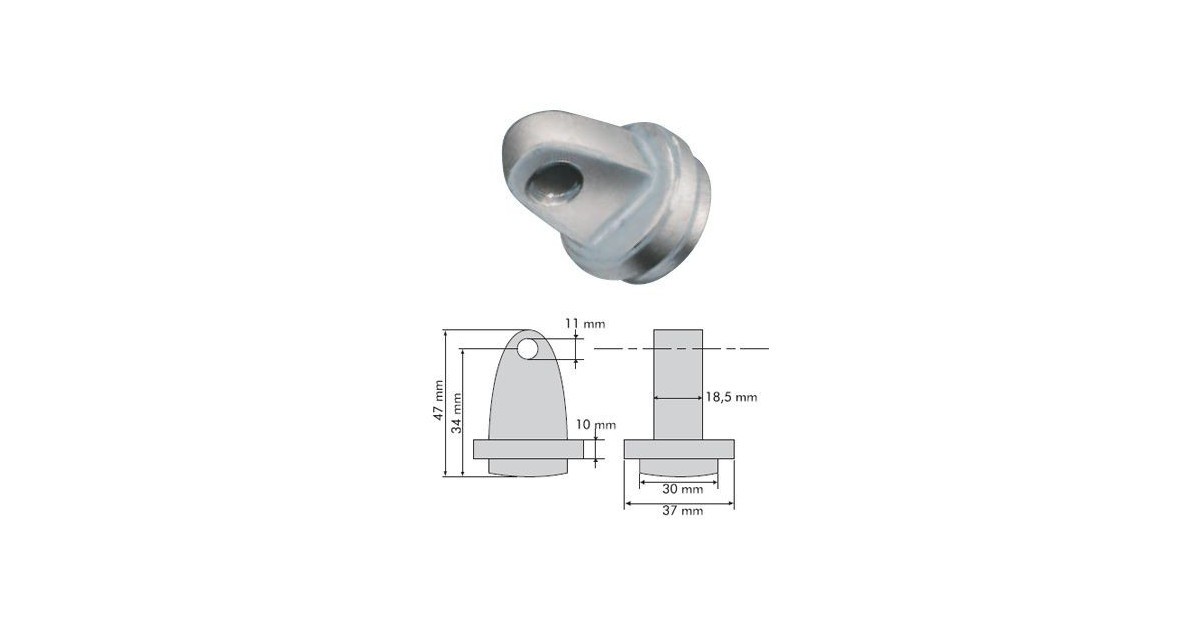TORNILLO DE GUDGEON PARA CONECTAR LA JAULA ANTIVUELCO
