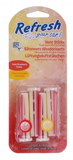 VENT STICKS AMBIENTADOR STRW/COOL LEMND