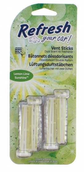 VENT STICKS AMBIENTADOR LEMON LIME SUNSHINE