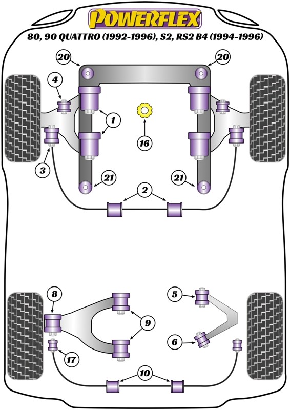 POWERALIGN CAMBER BOLT KIT (14MM) - Imagen 2