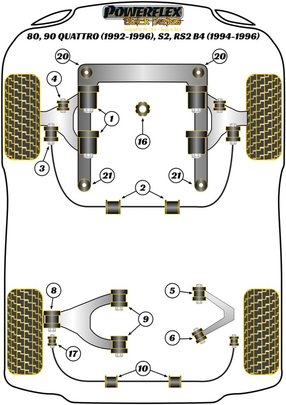POWERALIGN CAMBER BOLT KIT (14MM) - Imagen 3