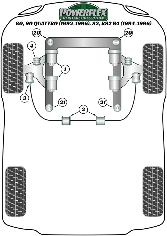 POWERALIGN CAMBER BOLT KIT (14MM) - Imagen 4