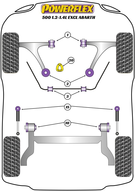 DELANTERO ARM TRASERO SILENTBLOCK - Imagen 2