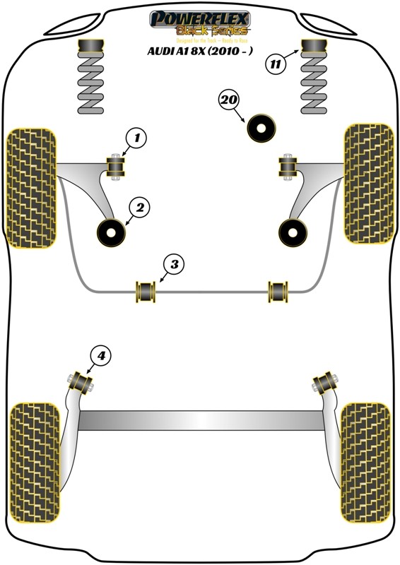 DELANTERO TRIANGULO DELANTERO SILENTBLOCK 30MM - Imagen 3