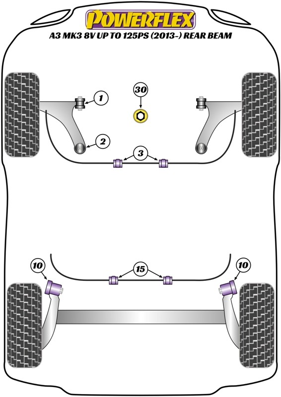 INFERIOR SOPORTE MOTOR INSERT (LARGE) - Imagen 2