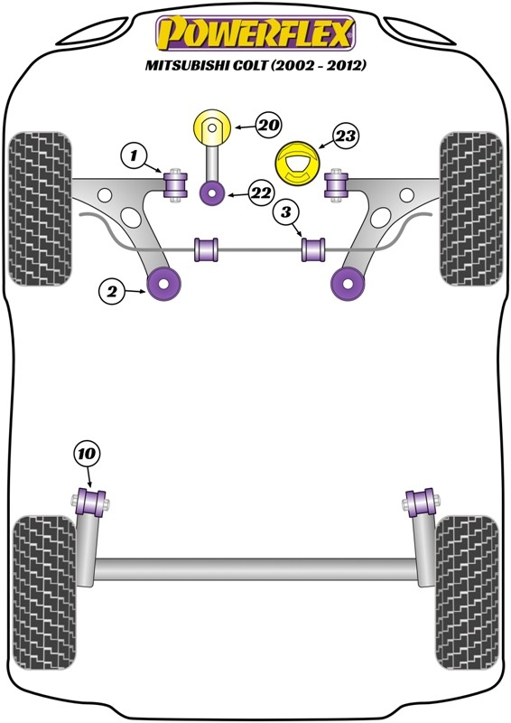 INFERIOR SOPORTE MOTOR LARGE SILENTBLOCK INSERT - Imagen 4