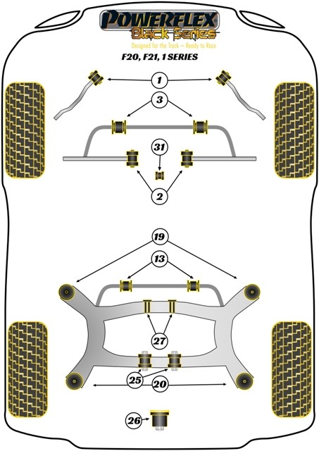 DELANTERO BRAZO RADIAL A CHASSIS SILENTBLOCK - Imagen 3