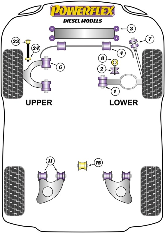 TRASERO BRAZO TIRADO A CHASSIS SILENTBLOCK - Imagen 2