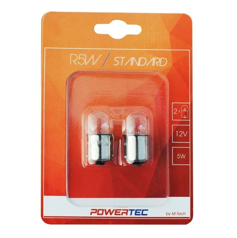 POWERTEC STANDARD BA15S R5W 5W 12V BLISTER