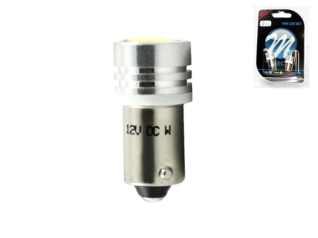 BLISTER 2X LED L016W - BA9S 1XHP BLANCO