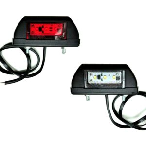 LUZ DE GÁLIBO HORPOL LED HOR63 LD703 12/24V ECE BLANCO-ROJO