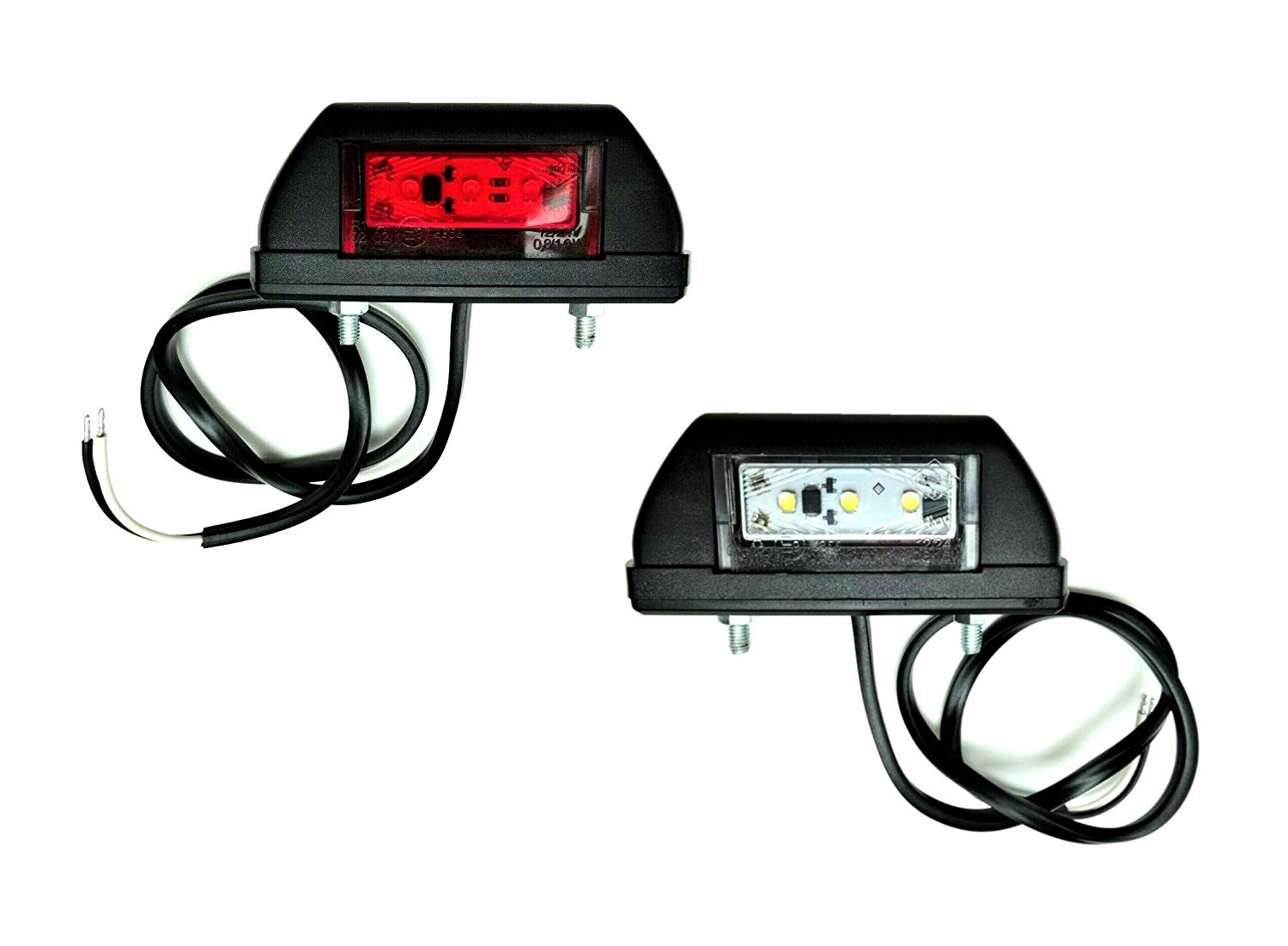 LUZ DE GÁLIBO HORPOL LED HOR63 LD703 12/24V ECE BLANCO-ROJO
