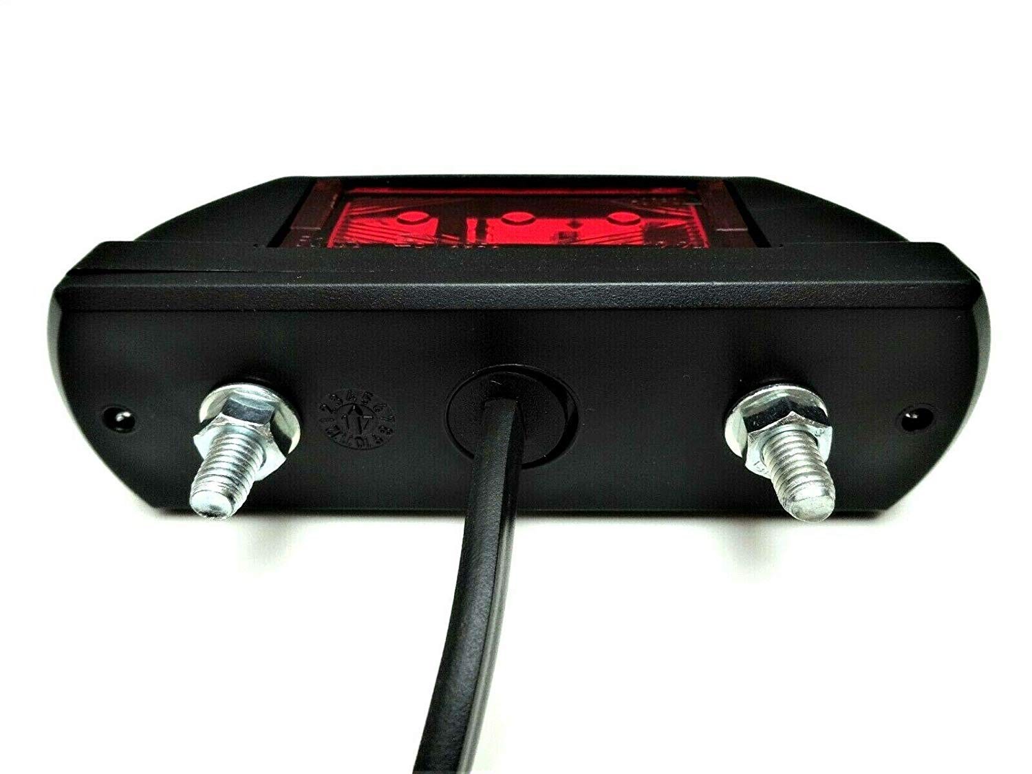 LUZ DE GÁLIBO HORPOL LED HOR63 LD703 12/24V ECE BLANCO-ROJO - Imagen 2