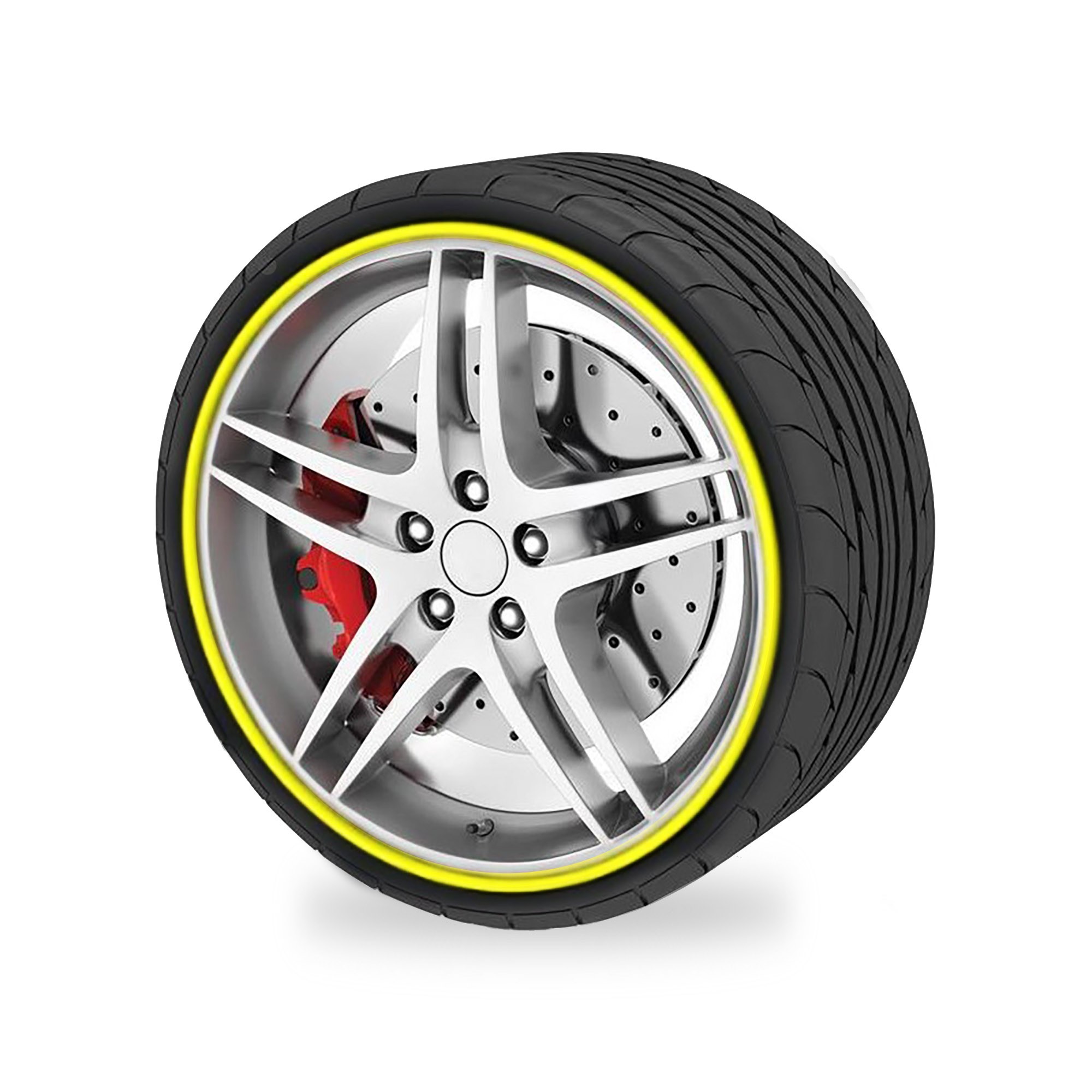 PROTECTOR DE LLANTAS COLOR AMARILLO OCC MOTORSPORT