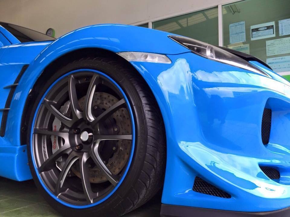 PROTECTOR DE LLANTAS COLOR AZUL OCC MOTORSPORT - Imagen 6