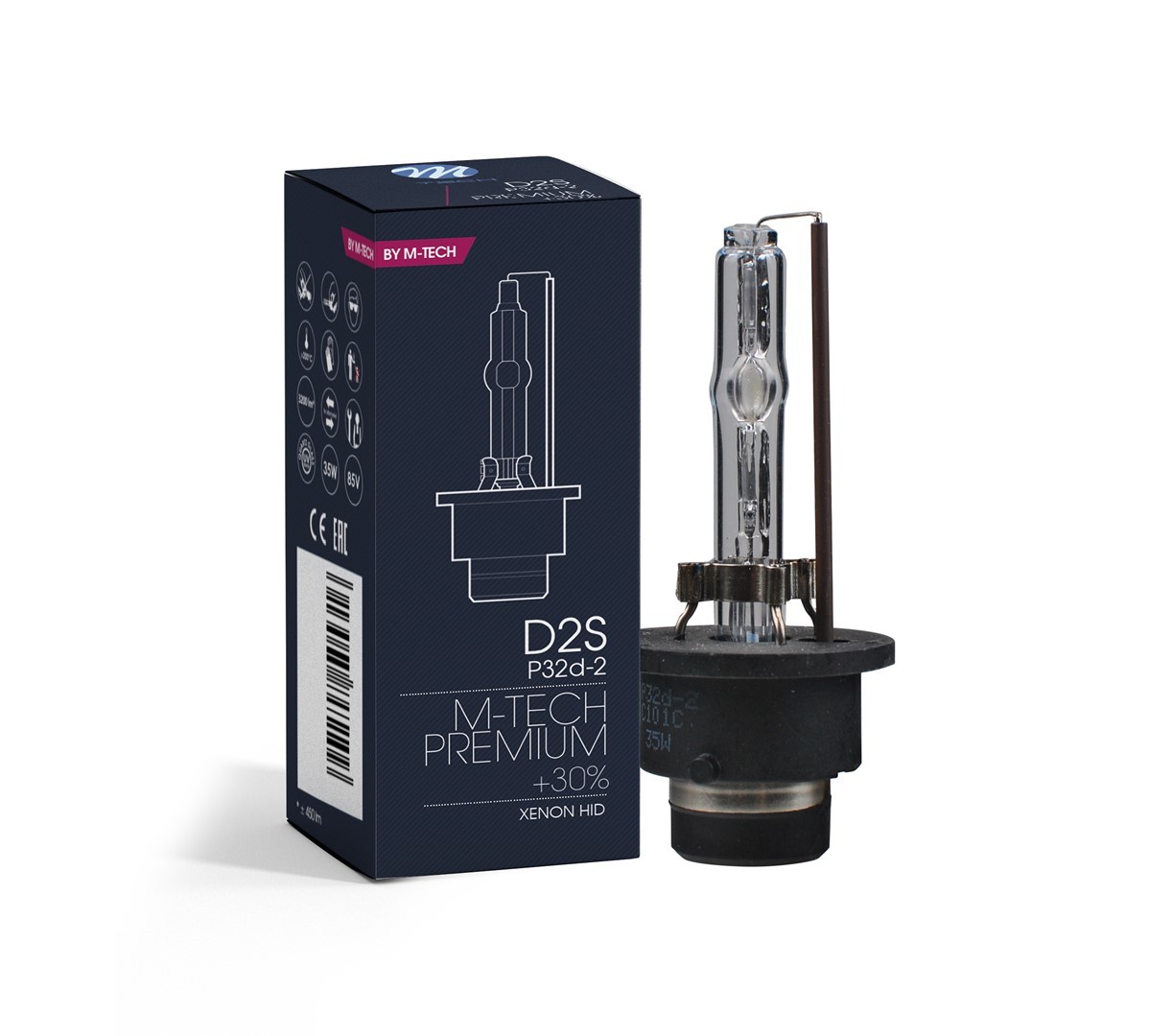 LÁMPARA XENÓN M-TECH PREMIUM D2S 4800K