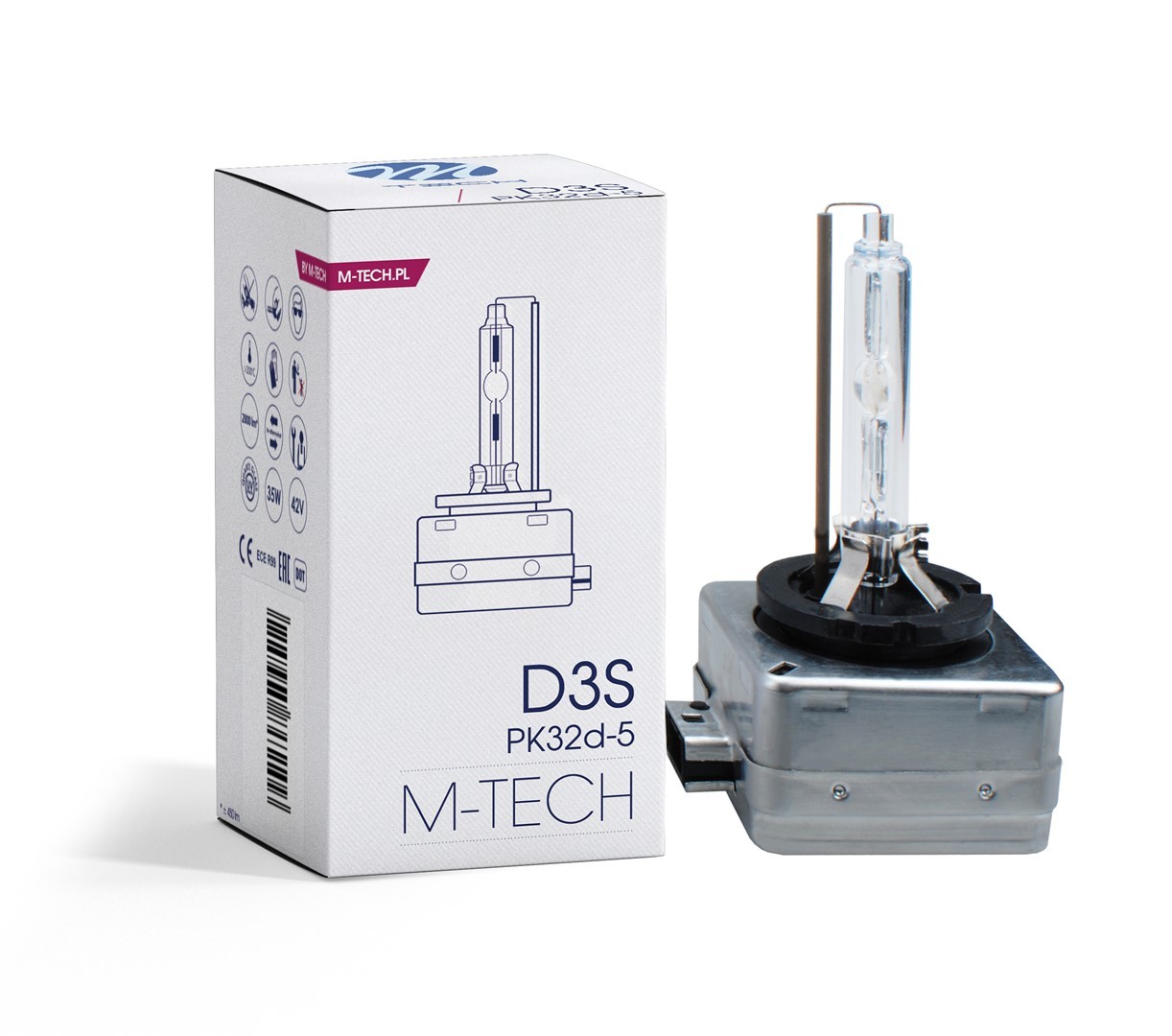 LÁMPARA XENÓN M-TECH BASIC D3S 8000K