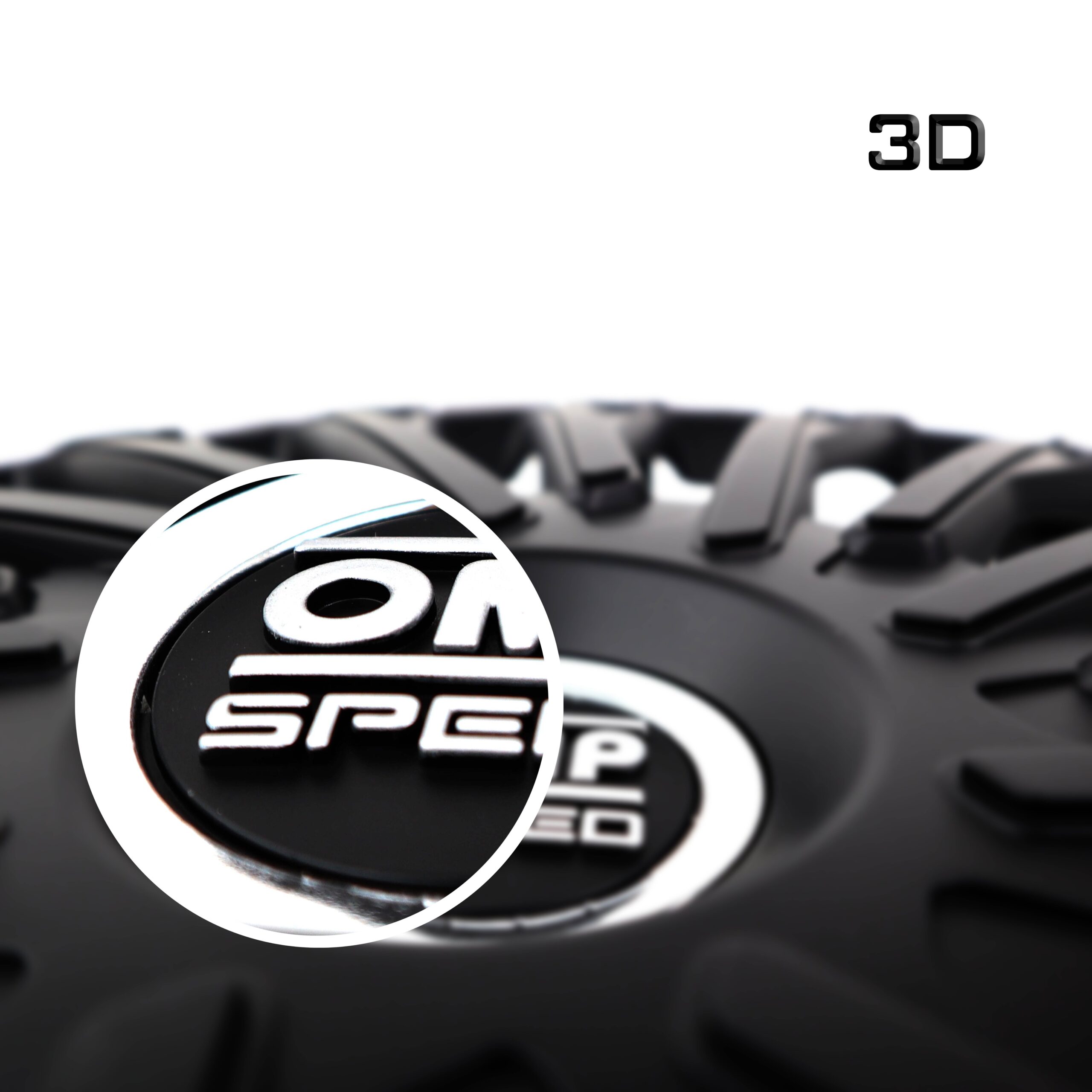 OMP SPEED JUEGO DE 4 TAPACUBOS STINGER COLOR NEGRO 13 PULGADAS - Imagen 4