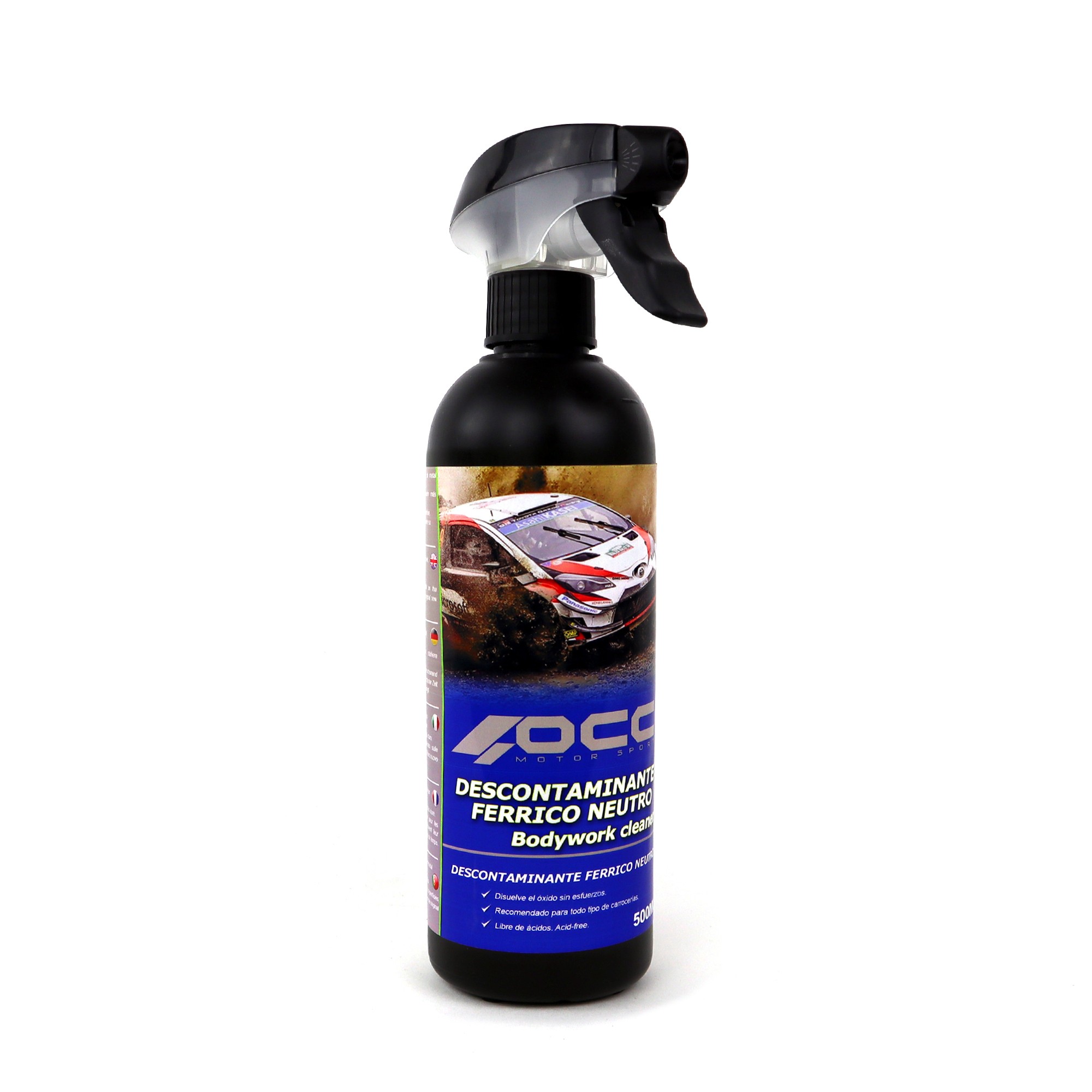 DESCONTAMINANTE FERRICO COCHE 500 ML OCC MOTORSPORT