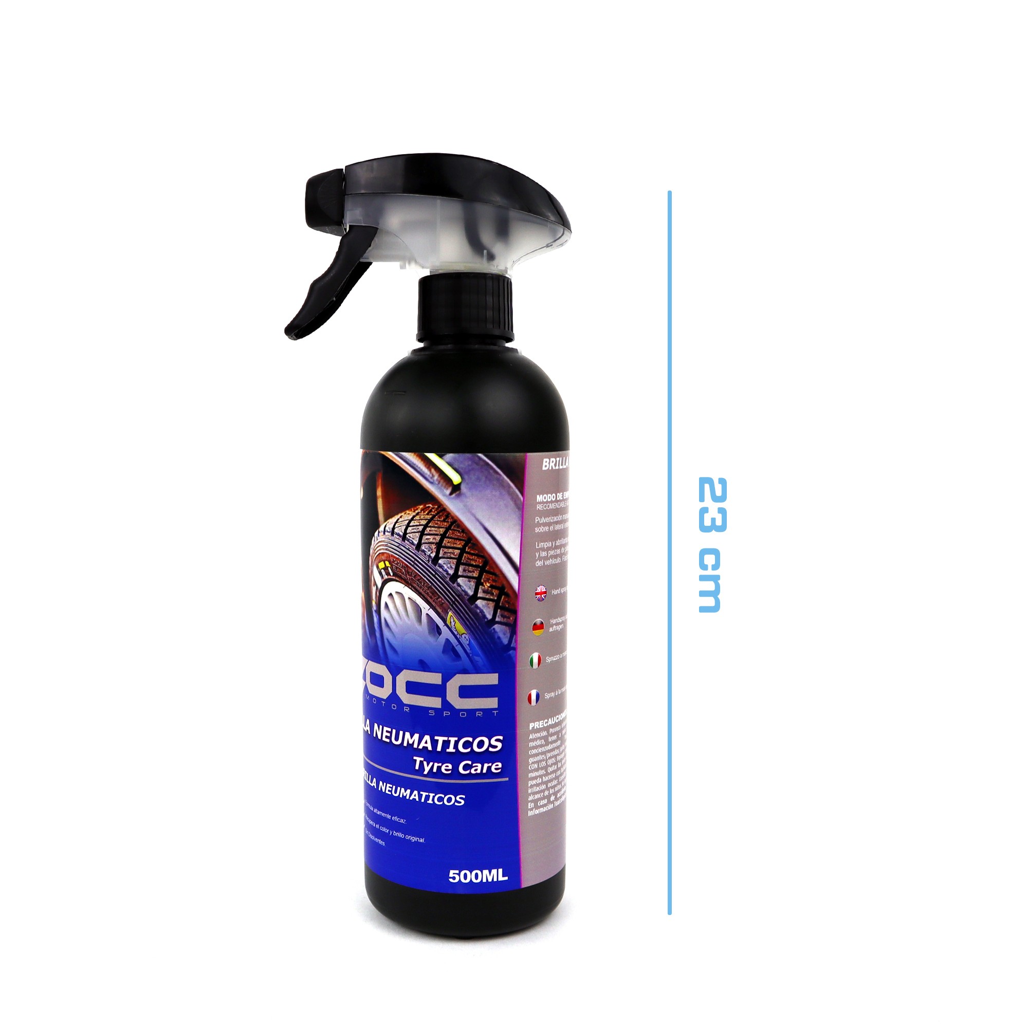 ABRILLANTADOR DE NEUMATICOS 500 ML OCC MOTORSPORT - Imagen 2
