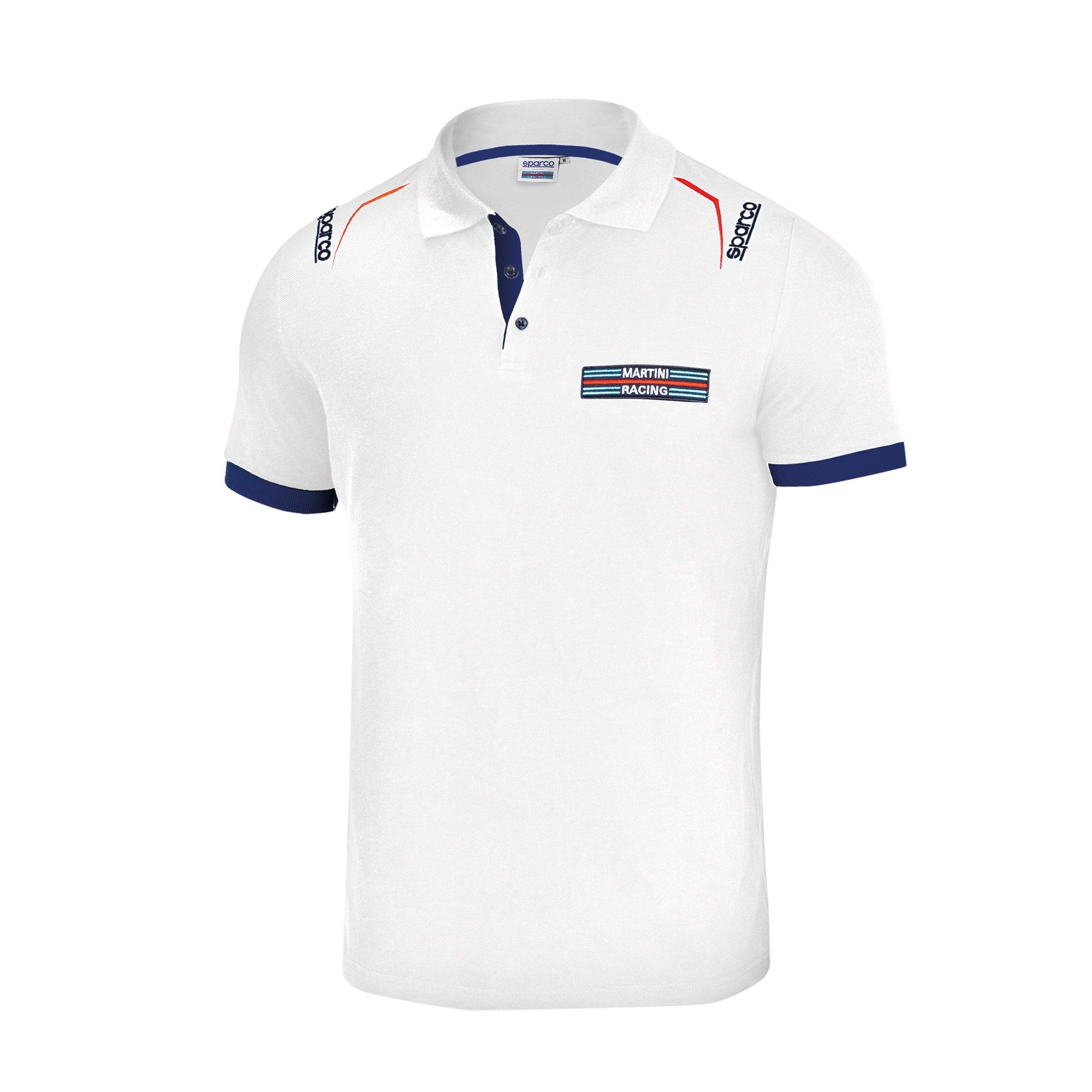 POLO MARTINI-R TALLA M BLANCO