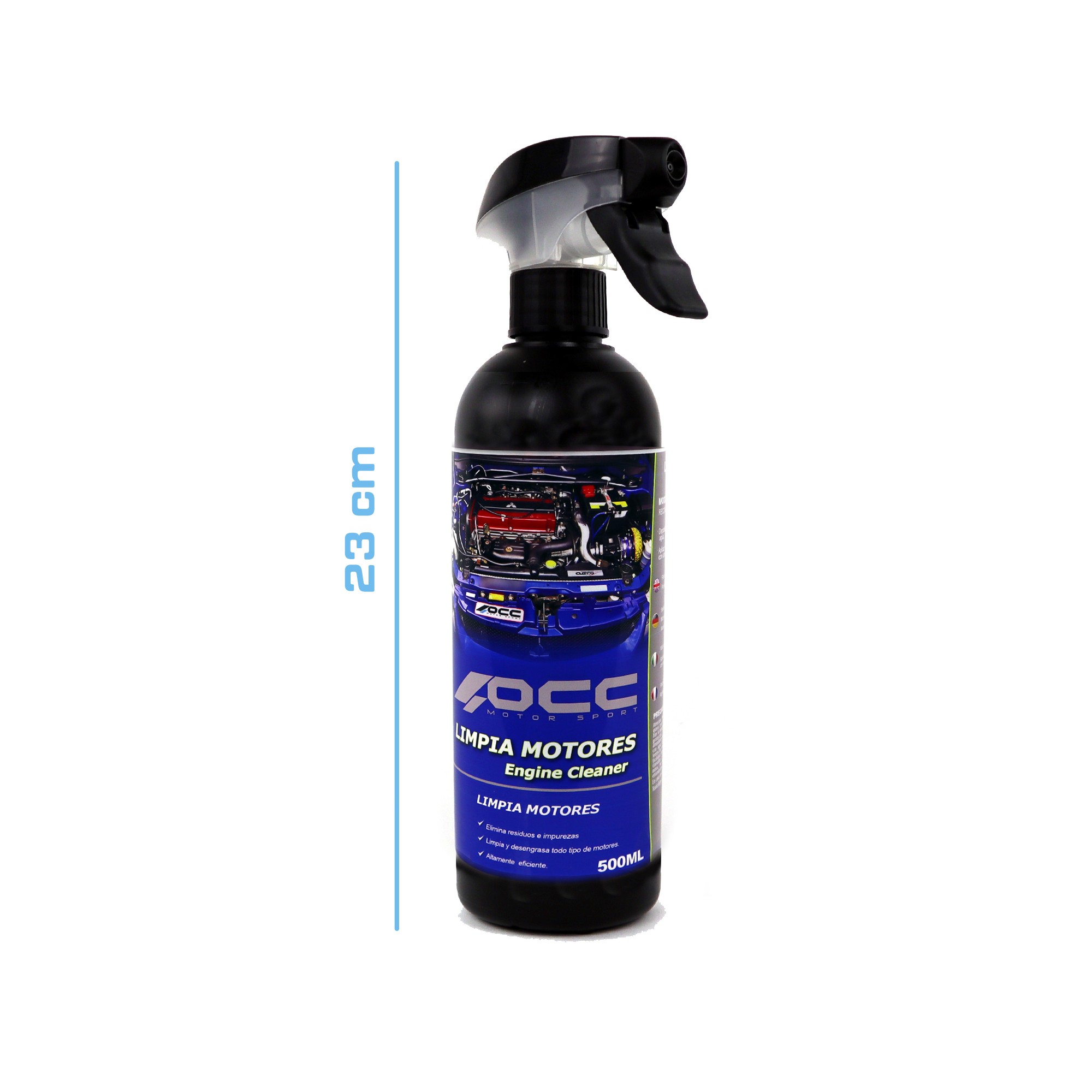 DESENGRASANTE LIMPIA MOTORES 500 ML OCC MOTORSPORT - Imagen 2