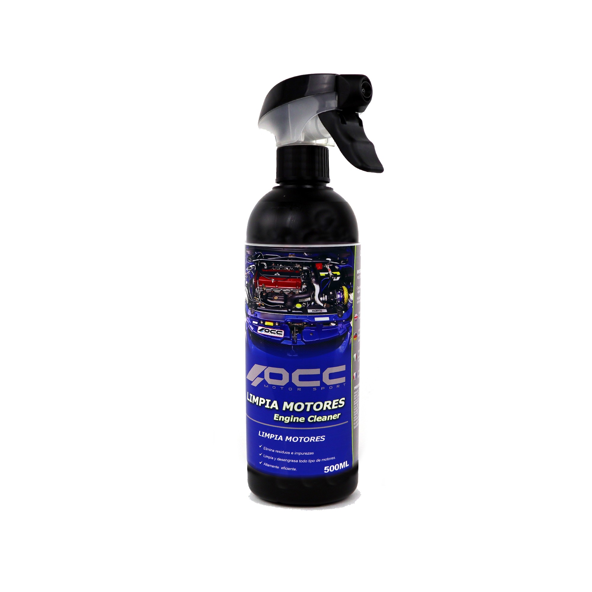 DESENGRASANTE LIMPIA MOTORES 500 ML OCC MOTORSPORT