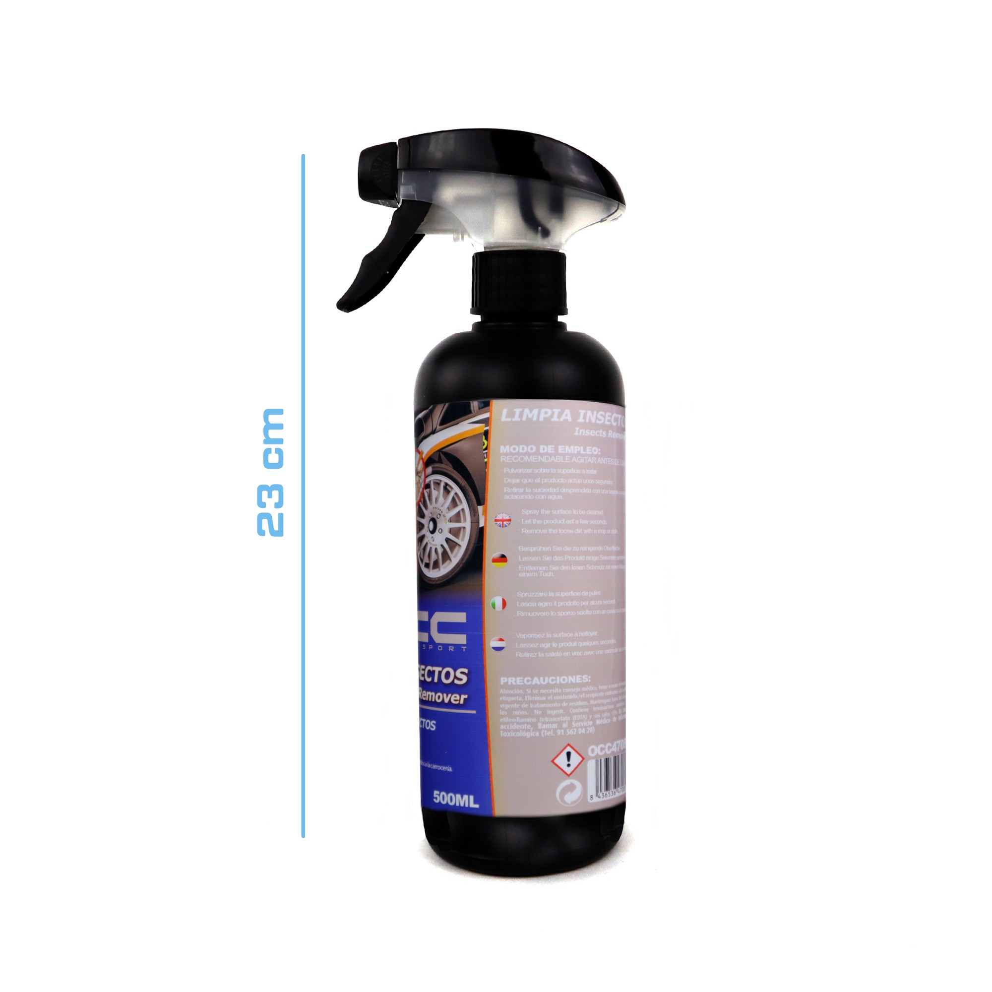 LIMPIA INSECTOS COCHE 500 ML OCC MOTORSPORT - Imagen 2