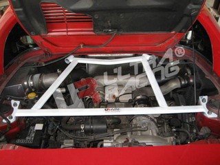 TOYOTA MR2 SW20 ULTRARACING 4-POINT REAR TRUNK BRACE