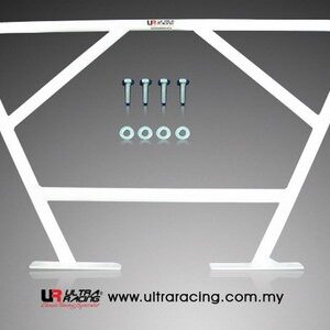HONDA JAZZ/FIT 01-08 ULTRARACING 4-POINT REAR LOWER BRACE