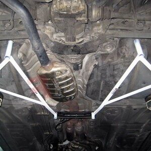 BMW 3-SERIES E46 99-05 ULTRA-R 2X 3-POINT REAR MEMBER BRACES