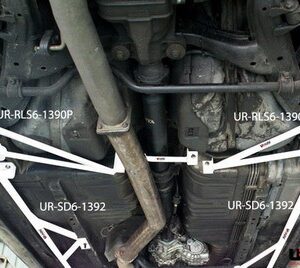 NISSAN SKYLINE GTR R33 ULTRA-R REAR 2X 3-POINT REAR BRACES
