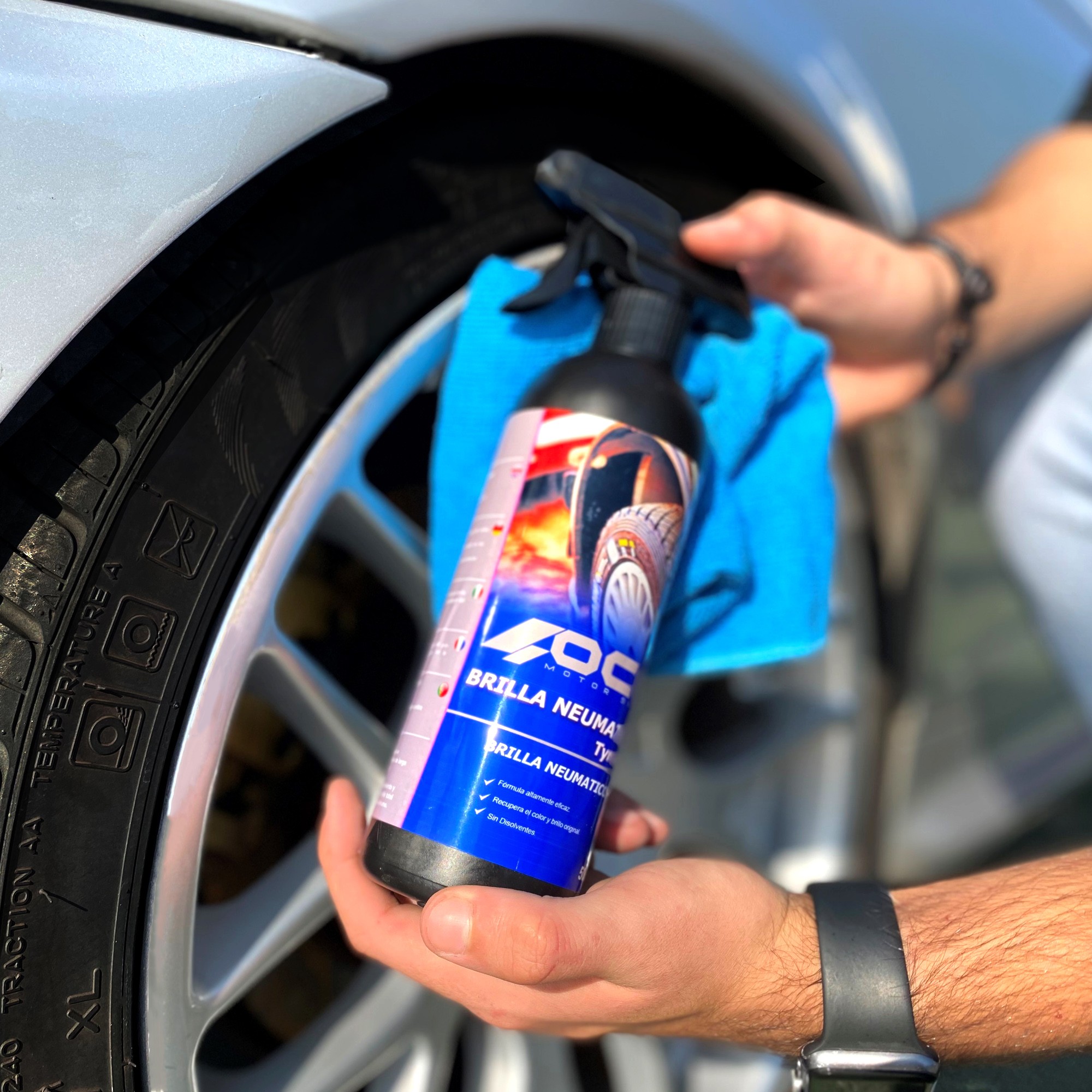 ABRILLANTADOR DE NEUMATICOS 500 ML OCC MOTORSPORT - Imagen 6