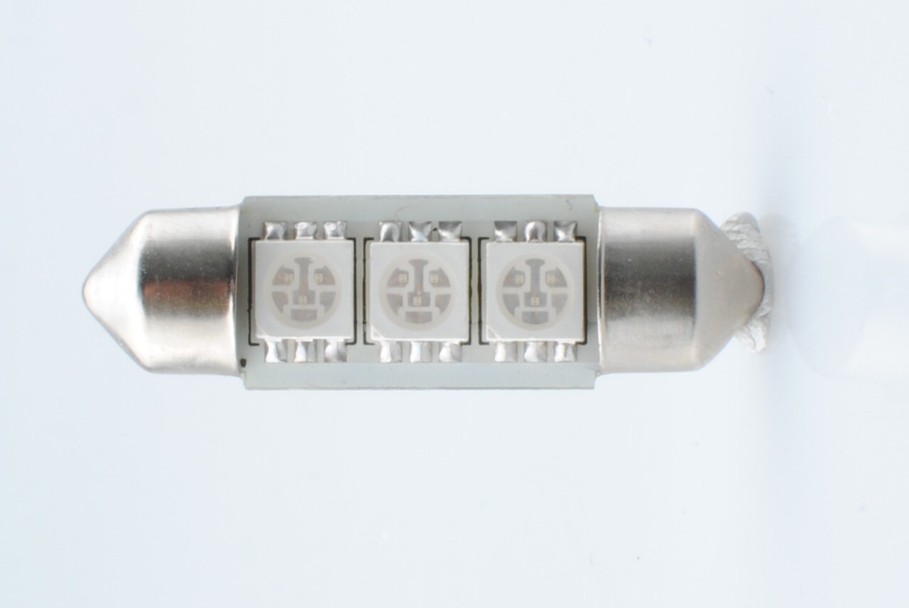 BLISTER 2X M-TECH ECONO LB310W - C5W 36MM, 3XSMD5050 LED, CANBUS, BLANCO - Imagen 2