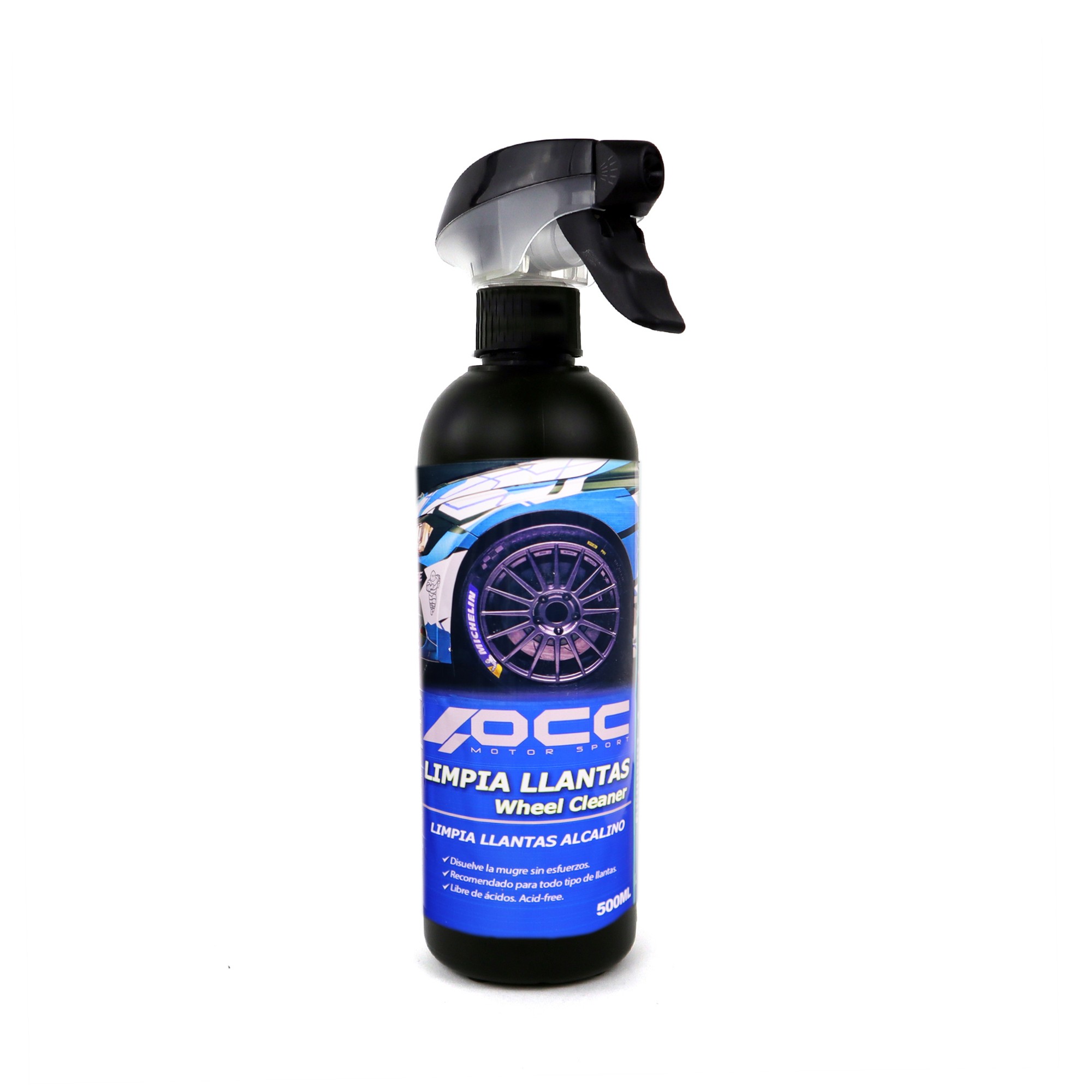 LIMPIA LLANTAS ALCALINO POWER ONE 500 ML OCC MOTORSPORT