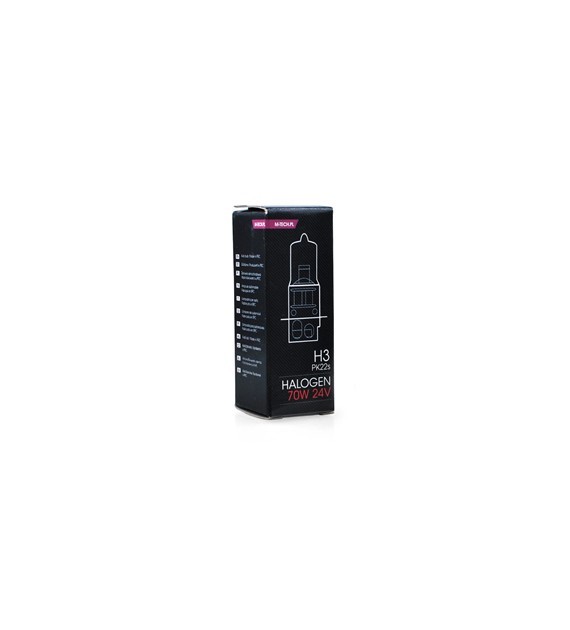 LÁMPARA HALÓGENA M-TECH PK22S 24V/70W H3 - Imagen 3