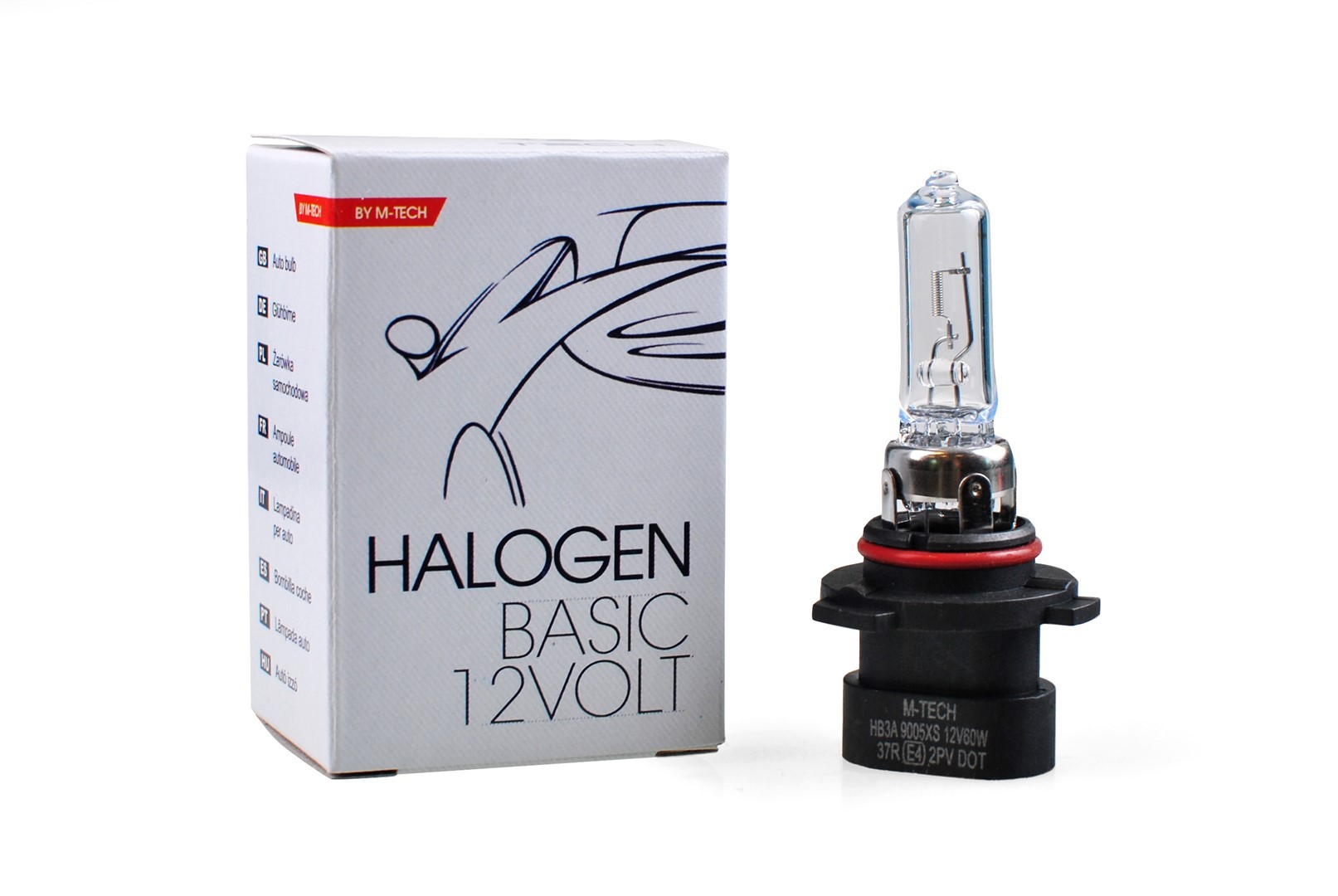 LÁMPARA HALÓGENA M-TECH P20D-A 9005XS 12V/65W HB3A - Imagen 2