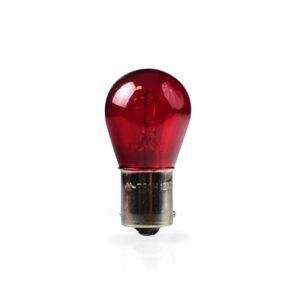 LÁMPARA M-TECH BAU15S 12V/21W ROJO | 10 UDS