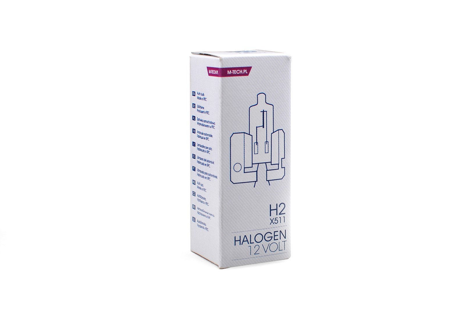 LÁMPARA HALÓGENA M-TECH X511 12V/55W H2 - Imagen 3