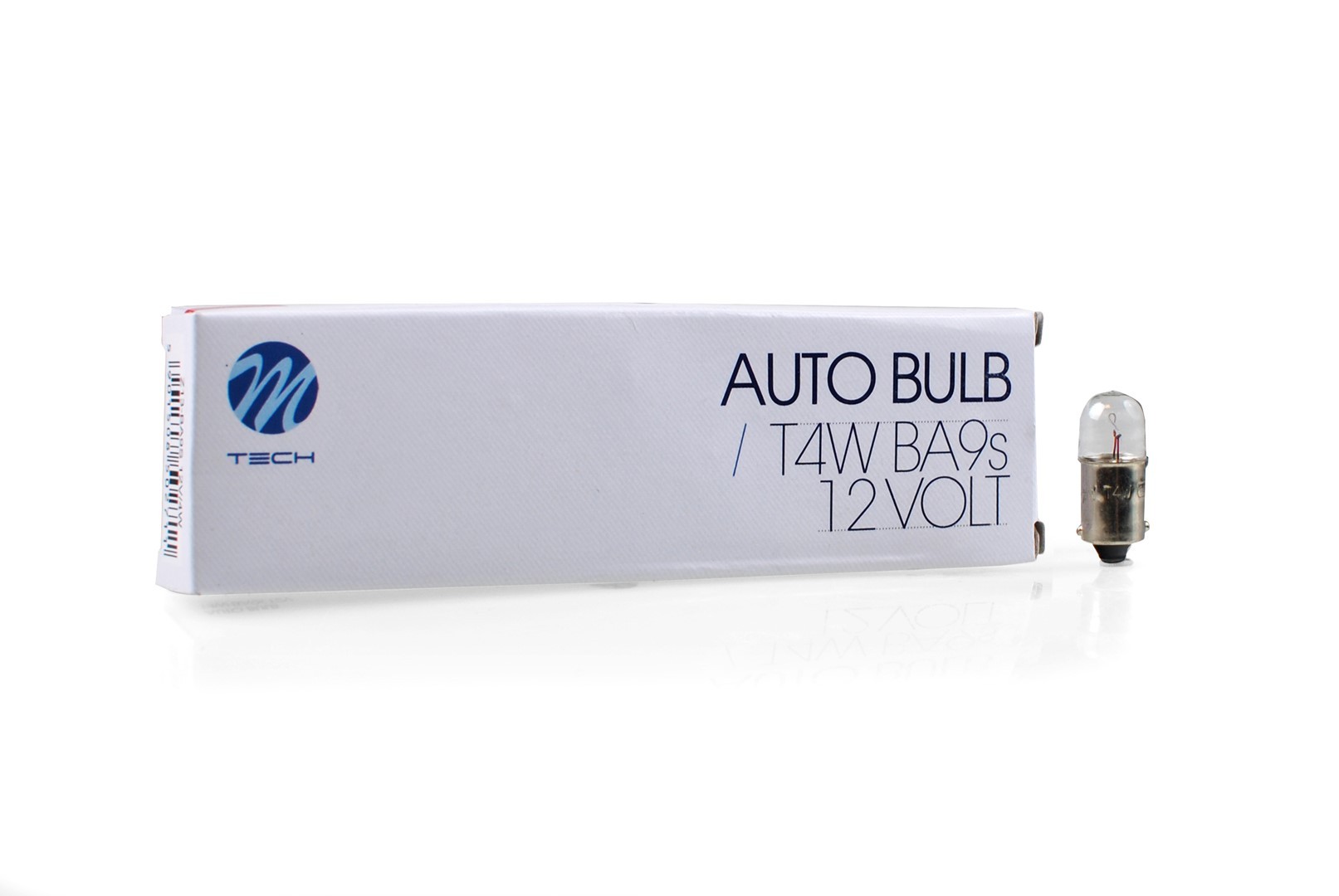 LÁMPARA M-TECH BA9S 12V/4W T4W | 10 UDS - Imagen 2