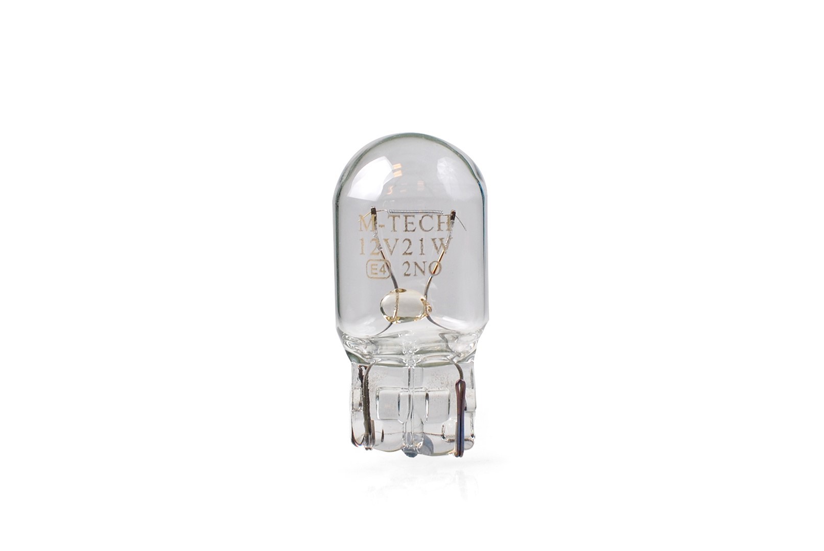 LÁMPARA M-TECH 12V/21W T20 - W21W CLEAR | 10 UDS - Imagen 2