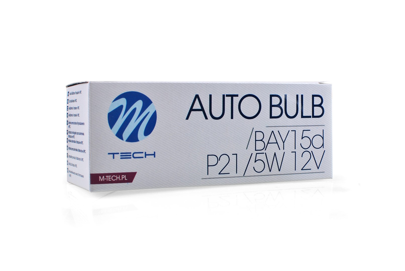 LÁMPARA M-TECH BAY15D 12V P21/5W CLEAR | 10 UDS - Imagen 3